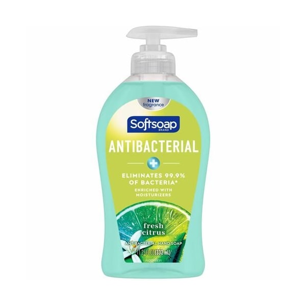 Colgate-Palmolive Co Hand Soap, Liquid, Fresh Citrus, Antibac, 11.25 fl oz, Green CPCUS03563A